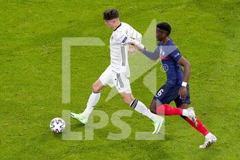 2021-06-15 - Kai Havertz of Germany, Paul Pogba of France during the UEFA Euro 2020, Group F football match between France and Germany on June 15, 2021 at Allianz Arena in Munich, Germany - Photo Andre Weening / Orange Pictures / DPPI - UEFA EURO 2020, GROUP F - FRANCE VS GERMANY - UEFA EUROPEAN - SOCCER