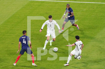 2021-06-15 - Kai Havertz of Germany during the UEFA Euro 2020, Group F football match between France and Germany on June 15, 2021 at Allianz Arena in Munich, Germany - Photo Andre Weening / Orange Pictures / DPPI - UEFA EURO 2020, GROUP F - FRANCE VS GERMANY - UEFA EUROPEAN - SOCCER