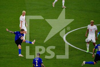 2021-06-16 - Ciro Immobile of Italy goal 3-0 seen in action during the UEFA Euro 2020 Group A - Italy vs Switzerland at the Olimpic Stadium in Rome. - UEFA EURO 2020 GROUP A - ITALY VS SWITZERLAND - UEFA EUROPEAN - SOCCER