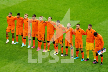 2021-06-17 - Team of the Netherlands during the UEFA Euro 2020, Group C football match between Netherlands and Austria on June 17, 2021 at the Johan Cruijff ArenA in Amsterdam, Netherlands - Photo Marcel ter Bals / Orange Pictures / DPPI - UEFA EURO 2020, GROUP C - NETHERLANDS VS AUSTRIA - UEFA EUROPEAN - SOCCER