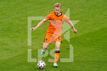 2021-06-17 - Frenkie de Jong of the Netherlands during the UEFA Euro 2020, Group C football match between Netherlands and Austria on June 17, 2021 at the Johan Cruijff ArenA in Amsterdam, Netherlands - Photo Andre Weening / Orange Pictures / DPPI - UEFA EURO 2020, GROUP C - NETHERLANDS VS AUSTRIA - UEFA EUROPEAN - SOCCER