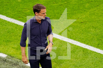 2021-06-17 - Coach Frank de Boer of the Netherlands during the UEFA Euro 2020, Group C football match between Netherlands and Austria on June 17, 2021 at the Johan Cruijff ArenA in Amsterdam, Netherlands - Photo Andre Weening / Orange Pictures / DPPI - UEFA EURO 2020, GROUP C - NETHERLANDS VS AUSTRIA - UEFA EUROPEAN - SOCCER
