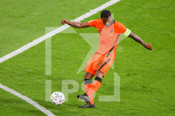 2021-06-17 - Georginio Wijnaldum of the Netherlands during the UEFA Euro 2020, Group C football match between Netherlands and Austria on June 17, 2021 at the Johan Cruijff ArenA in Amsterdam, Netherlands - Photo Marcel ter Bals / Orange Pictures / DPPI - UEFA EURO 2020, GROUP C - NETHERLANDS VS AUSTRIA - UEFA EUROPEAN - SOCCER