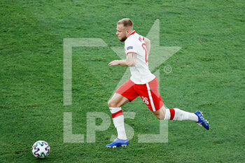 2021-06-19 - Tymoteusz Puchacz of Poland during the UEFA Euro 2020, Group E football match between Spain and Poland on June 19, 2021 at La Cartuja stadium in Seville, Spain - Photo Joaquin Corchero / Spain DPPI / DPPI - UEFA EURO 2020, GROUP E - SPAIN VS POLAND - UEFA EUROPEAN - SOCCER