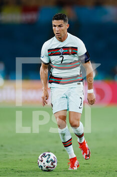 2021-06-27 - Cristiano Ronaldo of Portugal during the UEFA EURO 2020, Round of 16 football match between Belgium and Portugal on June 27, 2021 at La Cartuja stadium in Seville, Spain - Photo Joaquin Corchero / Spain DPPI / DPPI - UEFA EURO 2020, ROUND OF 16 - BELGIUM VS PORTUGAL - UEFA EUROPEAN - SOCCER