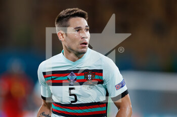 2021-06-27 - Raphael Guerreiro of Portugal during the UEFA EURO 2020, Round of 16 football match between Belgium and Portugal on June 27, 2021 at La Cartuja stadium in Seville, Spain - Photo Joaquin Corchero / Spain DPPI / DPPI - UEFA EURO 2020, ROUND OF 16 - BELGIUM VS PORTUGAL - UEFA EUROPEAN - SOCCER