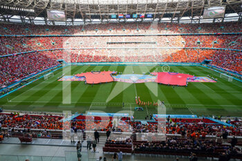 2021-06-27 - General view during the UEFA Euro 2020, Round of 16 football match between Netherlands and Czech Republic on June 27, 2021 at Puskas Arena in Budapest, Hungary - Photo Andre Weening / Orange Pictures / DPPI - UEFA EURO 2020, ROUND OF 16 - NETHERLANDS VS CZECH REPUBLIC - UEFA EUROPEAN - SOCCER