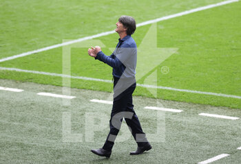 2021-06-29 - Coach Joachim Low of Germany during the UEFA Euro 2020, round of 16 football match between England and Germany on June 29, 2021 at Wembley stadium in London, England - Photo Jurgen Fromme / firo Sportphoto / DPPI - UEFA EURO 2020, ROUND OF 16 - ENGLAND VS GERMANY - UEFA EUROPEAN - SOCCER