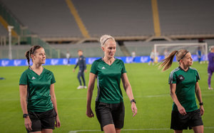 2018-10-31 - Arbitri Referee: Lina Lethovara, Tonja Paavola, Jenni Mahlamaki (FIN) - FIORENTINA WOMEN'S - CHELSEA WOMEN'S - UEFA CHAMPIONS LEAGUE WOMEN - SOCCER