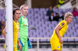 2018-10-31 - Lindhal attenta su calcio d'angolo - FIORENTINA WOMEN'S - CHELSEA WOMEN'S - UEFA CHAMPIONS LEAGUE WOMEN - SOCCER