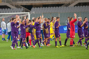 2018-10-31 - La Fiorentina risponde agli applausi del pubblico - FIORENTINA WOMEN'S - CHELSEA WOMEN'S - UEFA CHAMPIONS LEAGUE WOMEN - SOCCER