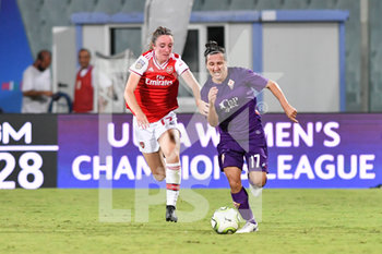 2019-09-12 - Lisa Marie De Vanna (Fiorentina Women´s) e Lisa Evans (Arsenal) - FIORENTINA WOMEN´S VS ARSENAL - UEFA CHAMPIONS LEAGUE WOMEN - SOCCER