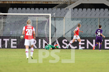 2019-09-12 - Gol dell´Arsenal - FIORENTINA WOMEN´S VS ARSENAL - UEFA CHAMPIONS LEAGUE WOMEN - SOCCER