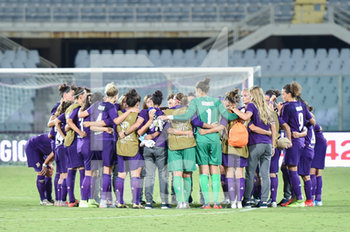 2019-09-12 - Fiorentina in cerchio dopo la sconfitta - FIORENTINA WOMEN´S VS ARSENAL - UEFA CHAMPIONS LEAGUE WOMEN - SOCCER