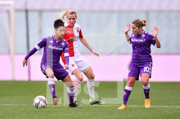 2020-12-10 - Claudia Neto (Fiorentina Femminile) - FIORENTINA FEMMINILE VS SLAVIA PRAGA - UEFA CHAMPIONS LEAGUE WOMEN - SOCCER
