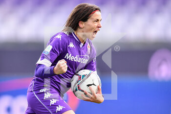 2020-12-10 - Daniela Sabatino (Fiorentina Femminile) celebrates after scoring the goal - FIORENTINA FEMMINILE VS SLAVIA PRAGA - UEFA CHAMPIONS LEAGUE WOMEN - SOCCER