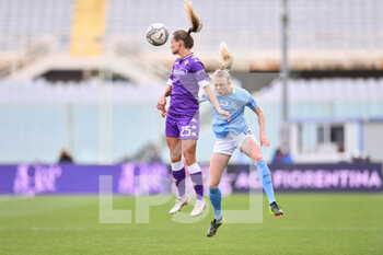 2021-03-11 - Frederikke Thogersen (Fiorentina Femminile) and Caroline Weir (Manchester City) - FIORENTINA FEMMINILE VS MANCHERSTER CITY - UEFA CHAMPIONS LEAGUE WOMEN - SOCCER