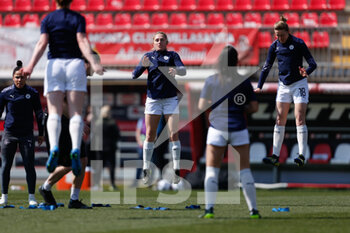 2021-03-24 - Laura Coombs (Manchester City) during warm up - BARCELONA WOMEN VS MANCHESTER CITY - UEFA CHAMPIONS LEAGUE WOMEN - SOCCER