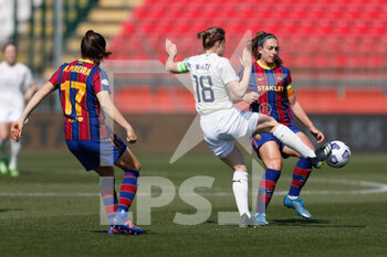 2021-03-24 - Ellen White (Manchester City) e Alexia Putellas (FC Barcelona) - BARCELONA WOMEN VS MANCHESTER CITY - UEFA CHAMPIONS LEAGUE WOMEN - SOCCER