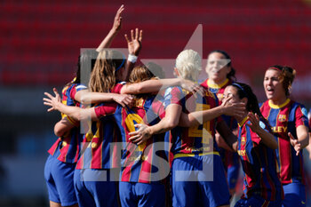 2021-03-24 - Mariona Caldentey (FC Barcelona) esulta dopo aver segnato il 2-0 su calcio di rigore - BARCELONA WOMEN VS MANCHESTER CITY - UEFA CHAMPIONS LEAGUE WOMEN - SOCCER