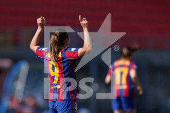 2021-03-24 - Mariona Caldentey (FC Barcelona) esulta dopo aver segnato il 2-0 su calcio di rigore - BARCELONA WOMEN VS MANCHESTER CITY - UEFA CHAMPIONS LEAGUE WOMEN - SOCCER