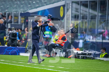2019-10-23 - Antonio Conte allenatore (FC Internazionale) - INTER VS BORUSSIA DORTMUND - UEFA CHAMPIONS LEAGUE - SOCCER