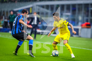 2019-10-23 - Jadon Sancho (Borussia Dortmund) - INTER VS BORUSSIA DORTMUND - UEFA CHAMPIONS LEAGUE - SOCCER