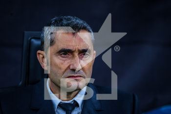 2019-12-10 - Ernesto Valverde allenatore (FC Barcelona) - FASE A GIRONI - GIORNATA 6 - INTER VS BARCELLONA  - UEFA CHAMPIONS LEAGUE - SOCCER