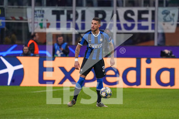 2019-12-10 - Cristiano Biraghi (Inter) - FASE A GIRONI - GIORNATA 6 - INTER VS BARCELLONA  - UEFA CHAMPIONS LEAGUE - SOCCER