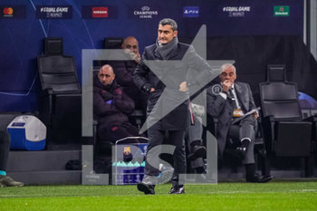 2019-12-10 - L'allenatore Ernesto Valverde (Barcellona) - FASE A GIRONI - GIORNATA 6 - INTER VS BARCELLONA  - UEFA CHAMPIONS LEAGUE - SOCCER