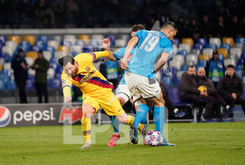 2020-02-25 - Lionel Messi  - OTTAVI DI FINALE - NAPOLI VS BARCELLONA - UEFA CHAMPIONS LEAGUE - SOCCER