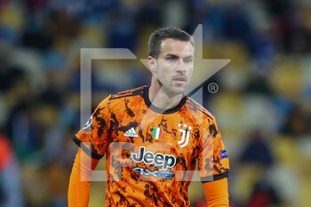 2020-10-20 - Aaron Ramsey of Juventus during the UEFA Champions League, Group Stage, Group G football match between Dynamo Kiev and Juventus on October 20, 2020 at NSK Olimpiyskiy in Kiev, Ukraine - Photo Andrey Lukatsky / Orange Pictures / DPPI - DYNAMO KIEV VS JUVENTUS - UEFA CHAMPIONS LEAGUE - SOCCER