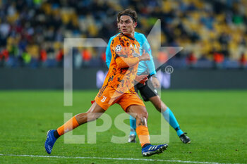 2020-10-20 - Paulo Dybala of Juventus during the UEFA Champions League, Group Stage, Group G football match between Dynamo Kiev and Juventus on October 20, 2020 at NSK Olimpiyskiy in Kiev, Ukraine - Photo Andrey Lukatsky / Orange Pictures / DPPI - DYNAMO KIEV VS JUVENTUS - UEFA CHAMPIONS LEAGUE - SOCCER