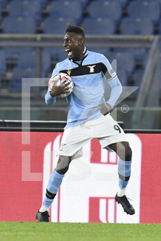 2020-10-20 - ROME, ITALY - October 20 : Jean Akpa Akpro of SS Lazio celebrates after scores a goal during the UEFA Champions League group f soccer match between SS Lazio and Borussia Dortmund at Stadio Olimpico on October 20,2020 in Rome Italy  - SS LAZIO VS BORUSSIA DORTMUND - UEFA CHAMPIONS LEAGUE - SOCCER