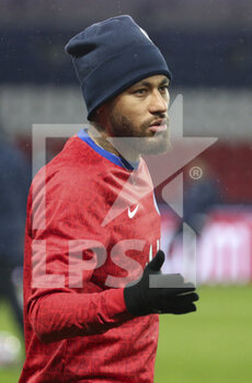 2020-10-20 - Neymar Jr of PSG during the warm up before the UEFA Champions League, Group Stage, Group H football match between Paris Saint-Germain (PSG) and Manchester United (Man U) on October 20, 2020 at Parc des Princes stadium in Paris, France - Photo Jean Catuffe / DPPI - PARIS SAINT-GERMAIN (PSG) VS MANCHESTER UNITED (MAN U) - UEFA CHAMPIONS LEAGUE - SOCCER