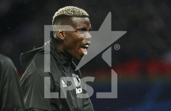 2020-10-20 - Paul Pogba of Manchester United during the warm up before the UEFA Champions League, Group Stage, Group H football match between Paris Saint-Germain (PSG) and Manchester United (Man U) on October 20, 2020 at Parc des Princes stadium in Paris, France - Photo Jean Catuffe / DPPI - PARIS SAINT-GERMAIN (PSG) VS MANCHESTER UNITED (MAN U) - UEFA CHAMPIONS LEAGUE - SOCCER