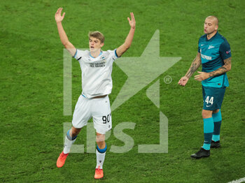 2020-10-20 - Charles de Ketelaere of Club Brugge during the UEFA Champions League, Group Stage, Group F football match between Zenit and Club Brugge on October 20, 2020 at Saint Petersburg Stadium in Saint Petersburg, Russia - Photo Anatoliy Medved / Orange Pictures / DPPI - ZENIT VS CLUB BRUGGE - UEFA CHAMPIONS LEAGUE - SOCCER