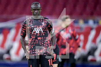 2020-10-21 - Sadio Mane of Liverpool FC warms-up before the UEFA Champions League, Group Stage, Group D football match between Ajax and Liverpool on October 21, 2020 at Johan Cruijff ArenA in Amsterdam, Netherlands - Photo Gerrit van Keulen / Orange Pictures / DPPI - AJAX VS LIVERPOOL - UEFA CHAMPIONS LEAGUE - SOCCER