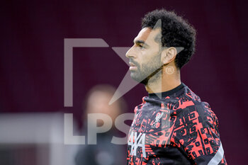 2020-10-21 - Mohamed Salah of Liverpool FC warms up before the UEFA Champions League, Group Stage, Group D football match between Ajax and Liverpool on October 21, 2020 at Johan Cruijff ArenA in Amsterdam, Netherlands - Photo Gerrit van Keulen / Orange Pictures / DPPI -  AJAX VS LIVERPOOL - UEFA CHAMPIONS LEAGUE - SOCCER
