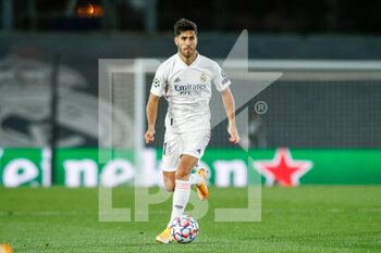 2020-10-21 - Marco Asensio of Real Madrid in action during the UEFA Champions League, Group Stage, Group B football match between Real Madrid and Shakhtar Donetsk on October 21, 2020 at Alfredo Di Stefano stadium in Madrid, Spain - Photo Oscar J Barroso / Spain DPPI / DPPI - REAL MADRID VS SHAKHTAR DONETSK - UEFA CHAMPIONS LEAGUE - SOCCER