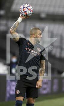 2020-10-27 - Kyle Walker of Manchester City during the UEFA Champions League, Group Stage, Group C football match between Olympique de Marseille and Manchester City on October 27, 2020 at Orange Velodrome stadium in Marseille, France - Photo Jean Catuffe / DPPI - OLYMPIQUE DE MARSEILLE VS MANCHESTER CITY - UEFA CHAMPIONS LEAGUE - SOCCER