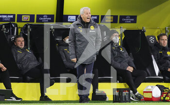 2020-10-28 - Borussia Dortmund coach Lucien Favre during the UEFA Champions League, Group Stage, Group F football match between Borussia Dortmund and Zenit on October 28, 2020 at Signal Iduna Park in Dortmund, Germany - Photo Ralf Ibing / firo Sportphoto / DPPI - BORUSSIA DORTMUND VS ZENIT - UEFA CHAMPIONS LEAGUE - SOCCER