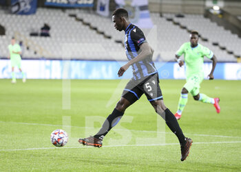 2020-10-28 - Odilon Kossounou of Club Brugge during the UEFA Champions League, Group Stage, Group F football match between Club Brugge and SS Lazio on October 28, 2020 at Jan Breydelstadion in Bruges, Belgium - Photo Jean Catuffe / DPPI - CLUB BRUGGE VS SS LAZIO - UEFA CHAMPIONS LEAGUE - SOCCER