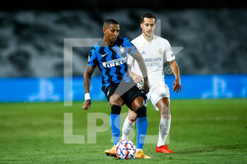 2020-11-03 - Ashley Young of Inter in action during the UEFA Champions League, Group Stage, Group B football match between Real Madrid CF and FC Internazionale on November 3, 2020 at Alfredo Di Stefano stadium in Valdebebas near Madrid, Spain - Photo Oscar J Barroso / Spain DPPI / DPPI - REAL MADRID CF VS FC INTERNAZIONALE - UEFA CHAMPIONS LEAGUE - SOCCER
