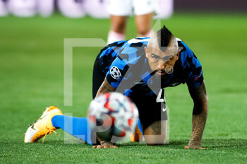 2020-11-03 - Arturo Vidal of Inter during the UEFA Champions League, Group Stage, Group B football match between Real Madrid CF and FC Internazionale on November 3, 2020 at Alfredo Di Stefano stadium in Valdebebas near Madrid, Spain - Photo Oscar J Barroso / Spain DPPI / DPPI - REAL MADRID CF VS FC INTERNAZIONALE - UEFA CHAMPIONS LEAGUE - SOCCER