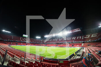 2020-11-04 - General view during the UEFA Champions League, Group Stage, Group E football match between Sevilla FC and FK Krasnodar on November 4, 2020 at Ramon Sanchez Pizjuan Stadium in Sevilla, Spain - Photo Joaquin Corchero / Spain DPPI / DPPI - SEVILLA FC VS FK KRASNODAR - UEFA CHAMPIONS LEAGUE - SOCCER