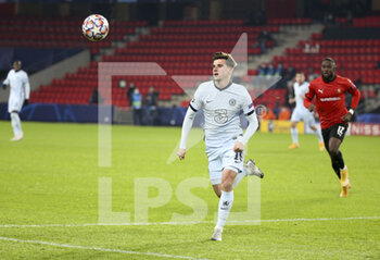 2020-11-24 - Mason Mount of Chelsea during the UEFA Champions League, Group E football match between Stade Rennais and Chelsea on November 24, 2020 at Roazhon Park in Rennes, France - Photo Jean Catuffe / DPPI - STADE RENNAIS VS CHELSEA - UEFA CHAMPIONS LEAGUE - SOCCER