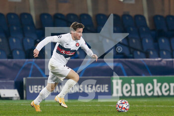 2020-12-01 - Anders Dreyer (FC Midtjylland) - ATALANTA CALCIO VS FC MIDTJYLLAND - UEFA CHAMPIONS LEAGUE - SOCCER