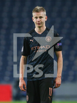 2020-12-01 - Manchester City defender Oleksandr Zinchenko during the UEFA Champions League, Group C football match between FC Porto and Manchester City on December 1, 2020 at Estadio do Dragao in Porto, Portugal - Photo Nuno Guimaraes / ProSportsImages / DPPI - FC PORTO VS MANCHESTER CITY - UEFA CHAMPIONS LEAGUE - SOCCER