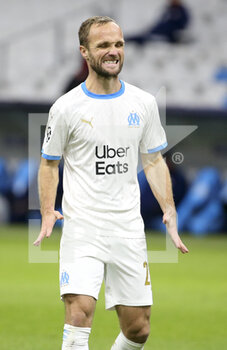 2020-12-01 - Valere Germain of Marseille reacts during the UEFA Champions League, Group C football match between Olympique de Marseille (OM) and Olympiacos FC (Olympiakos) on December 1, 2020 at Stade Velodrome in Marseille, France - Photo Jean Catuffe / DPPI - OLYMPIQUE DE MARSEILLE VS OLYMPIACOS FC - UEFA CHAMPIONS LEAGUE - SOCCER
